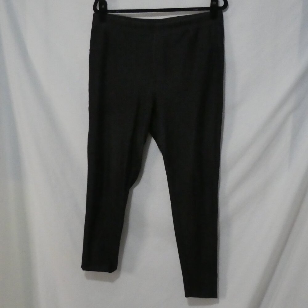 KATE & LEO | size X | Charcoal Denim Joggers | Faux Pockets